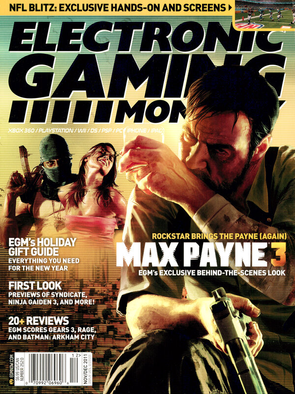 Electronic Gaming Monthly Issue 252 (November December 2011) cover